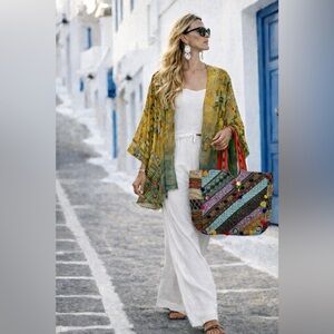Stunning artisan large scarf